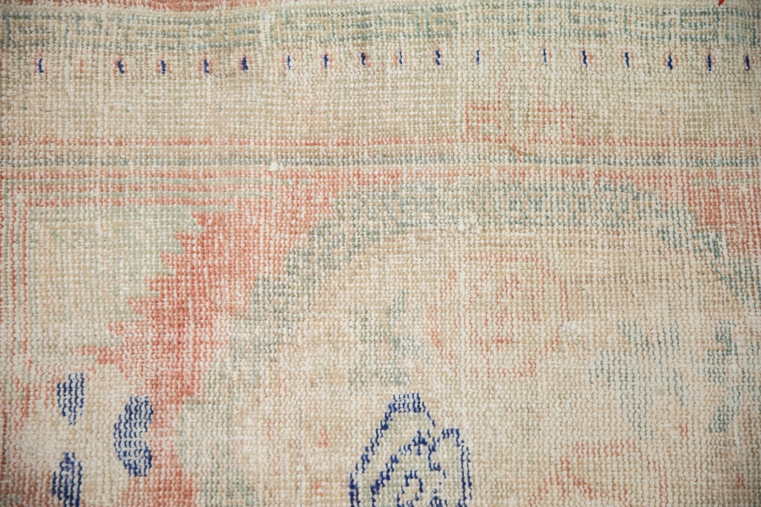 3x4.5 Vintage Distressed Oushak Rug