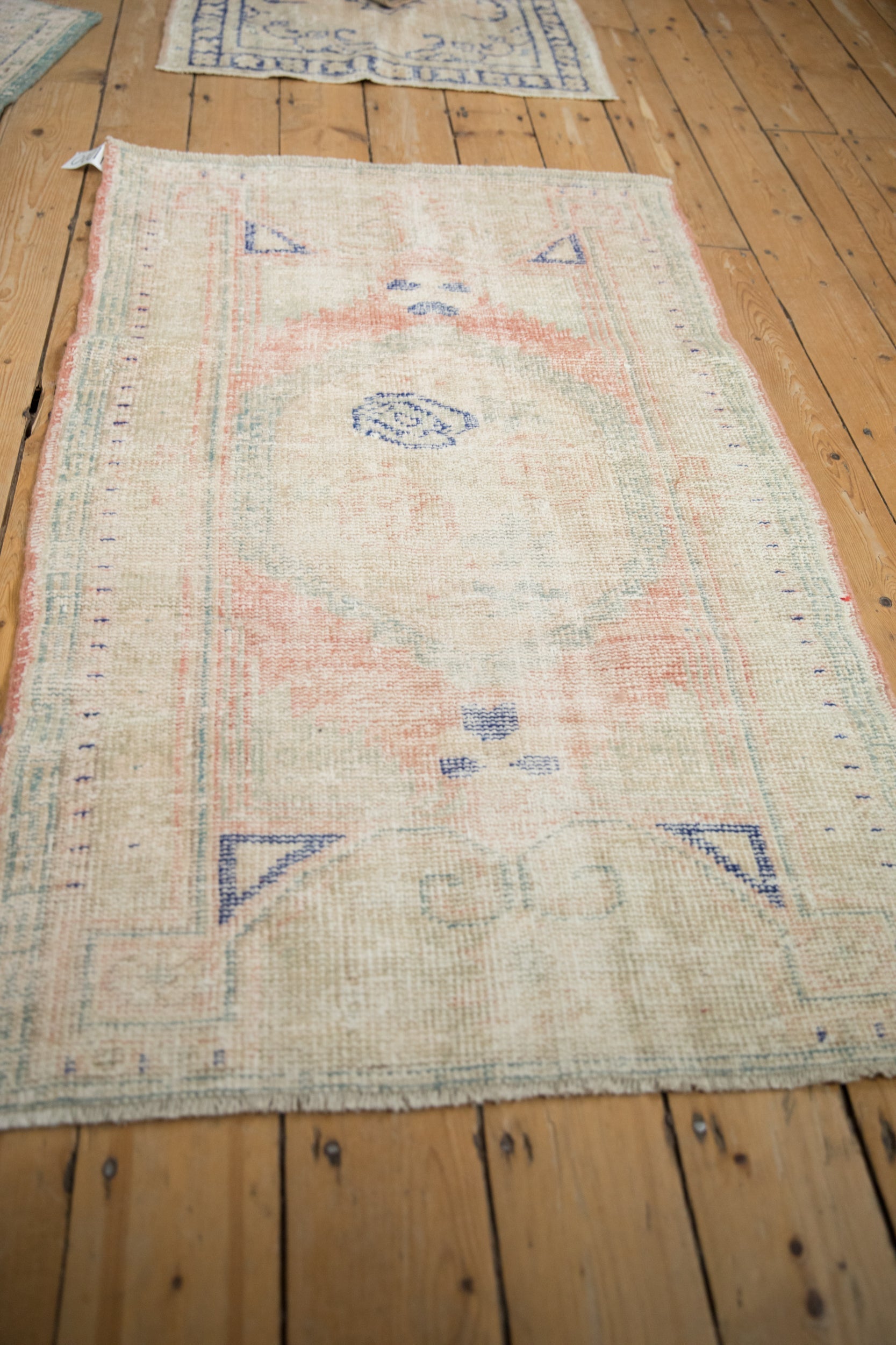 3x4.5 Vintage Distressed Oushak Rug