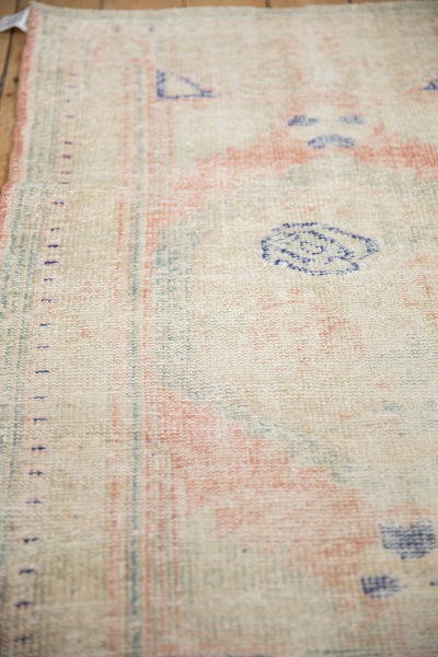 3x4.5 Vintage Distressed Oushak Rug