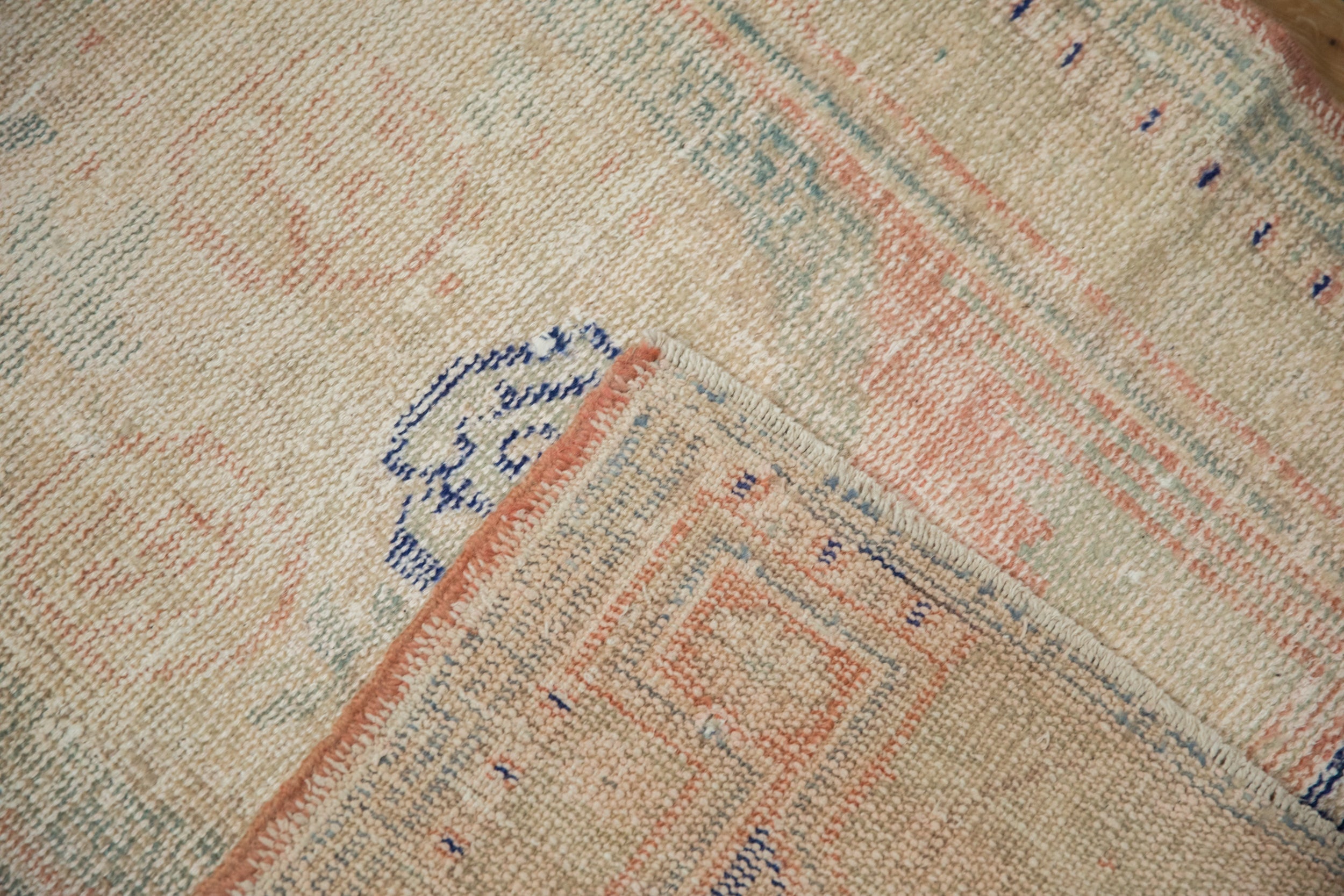 3x4.5 Vintage Distressed Oushak Rug