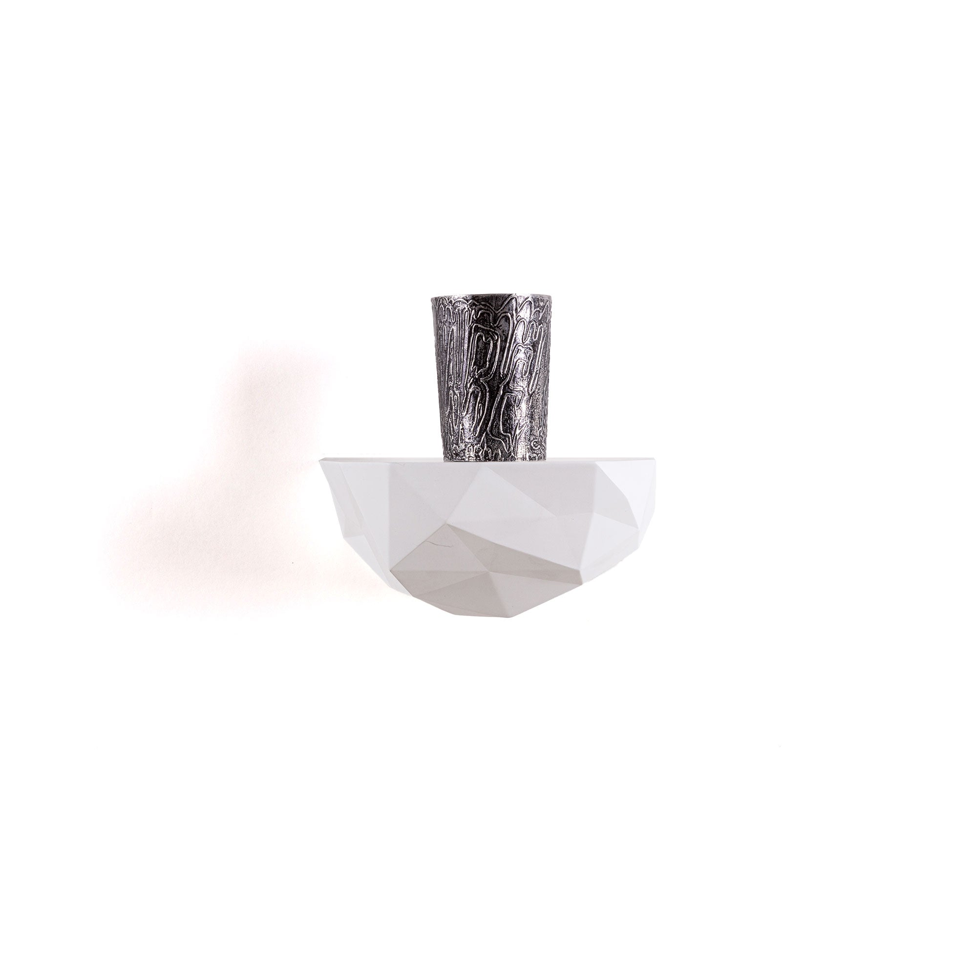 Space Rocks Shelf Small White by DEKOR - product image 2 for Resin Society