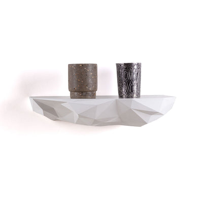 Space Rocks Shelf Big White by DEKOR - product image 2 for Resin Society