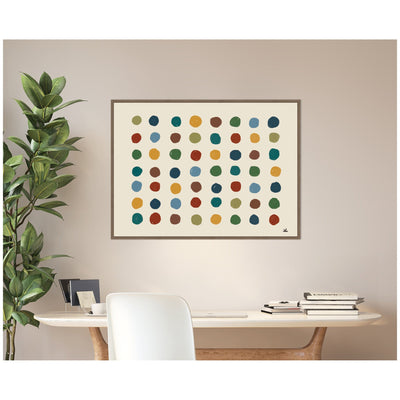 Meditation No.
3 by Kelly Knaga Framed Canvas Wall Art Print