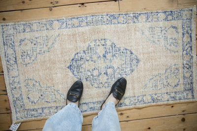 2.5x4.5 Vintage Distressed Oushak Rug