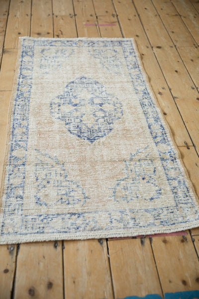 2.5x4.5 Vintage Distressed Oushak Rug