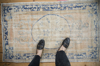 3x4.5 Vintage Distressed Oushak Rug by Old New House® - product image 2 for Resin Society