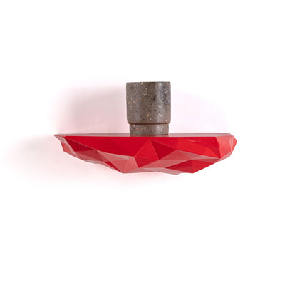 Space Rocks Shelf Medium Red by DEKOR - product image 2 for Resin Society