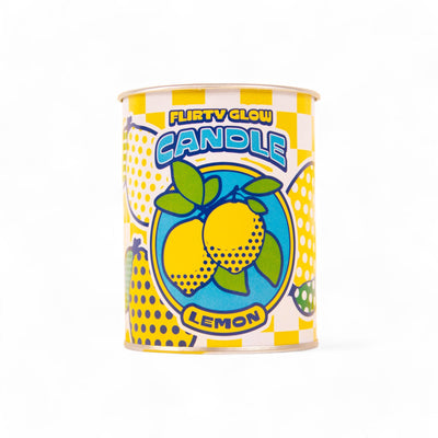 Flirty Glow Lemon candle detail image - Resin Society