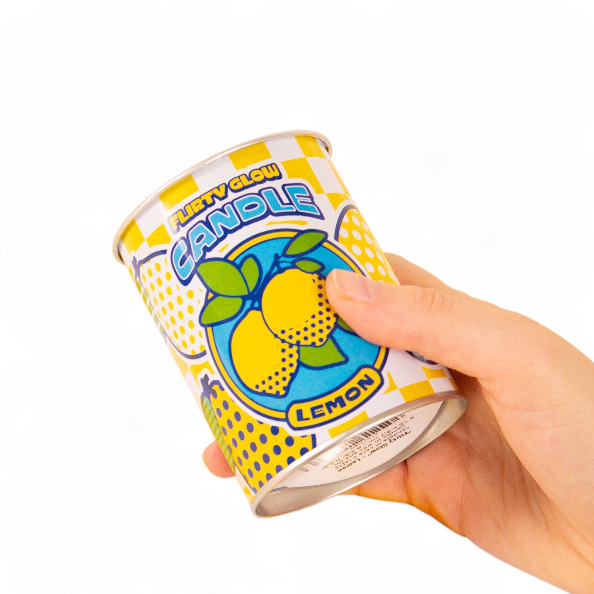 Flirty Glow Lemon candle detail image - Resin Society