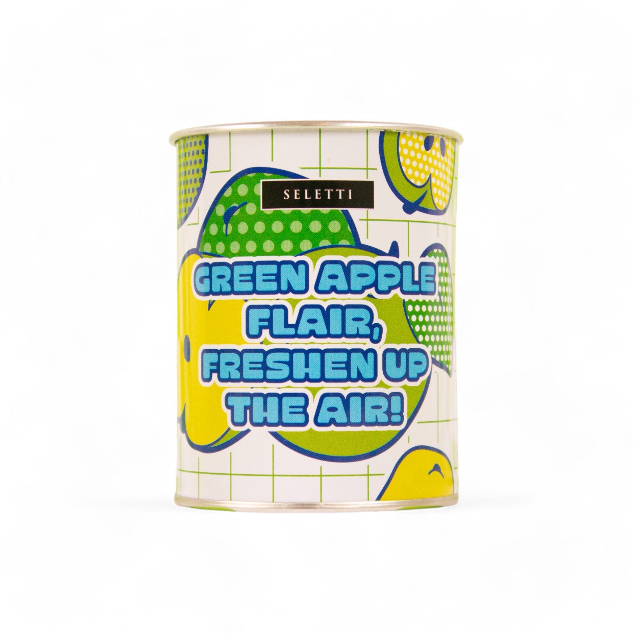 Flirty Glow Green apple candle detail image - Resin Society