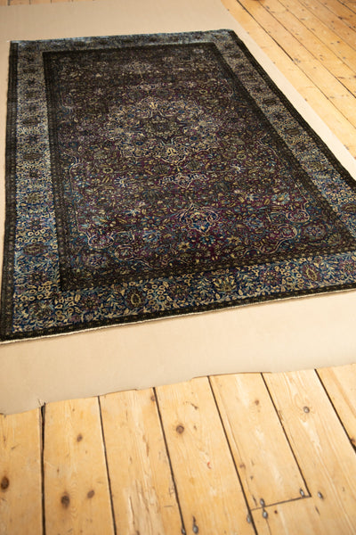4x7 Antique Silk Kashan Rug by Old New House® - product image 7 for Resin Society
