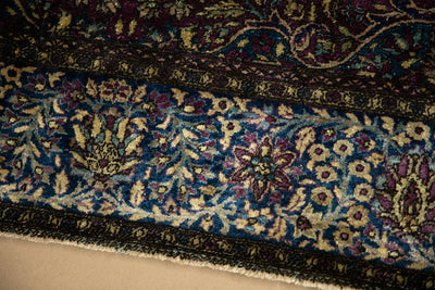 4x7 Antique Silk Kashan Rug by Old New House® - product image 10 for Resin Society