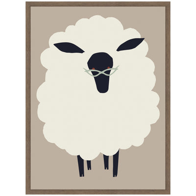 Sylvie Farm Sheep Framed Canvas by Hannah Beisang