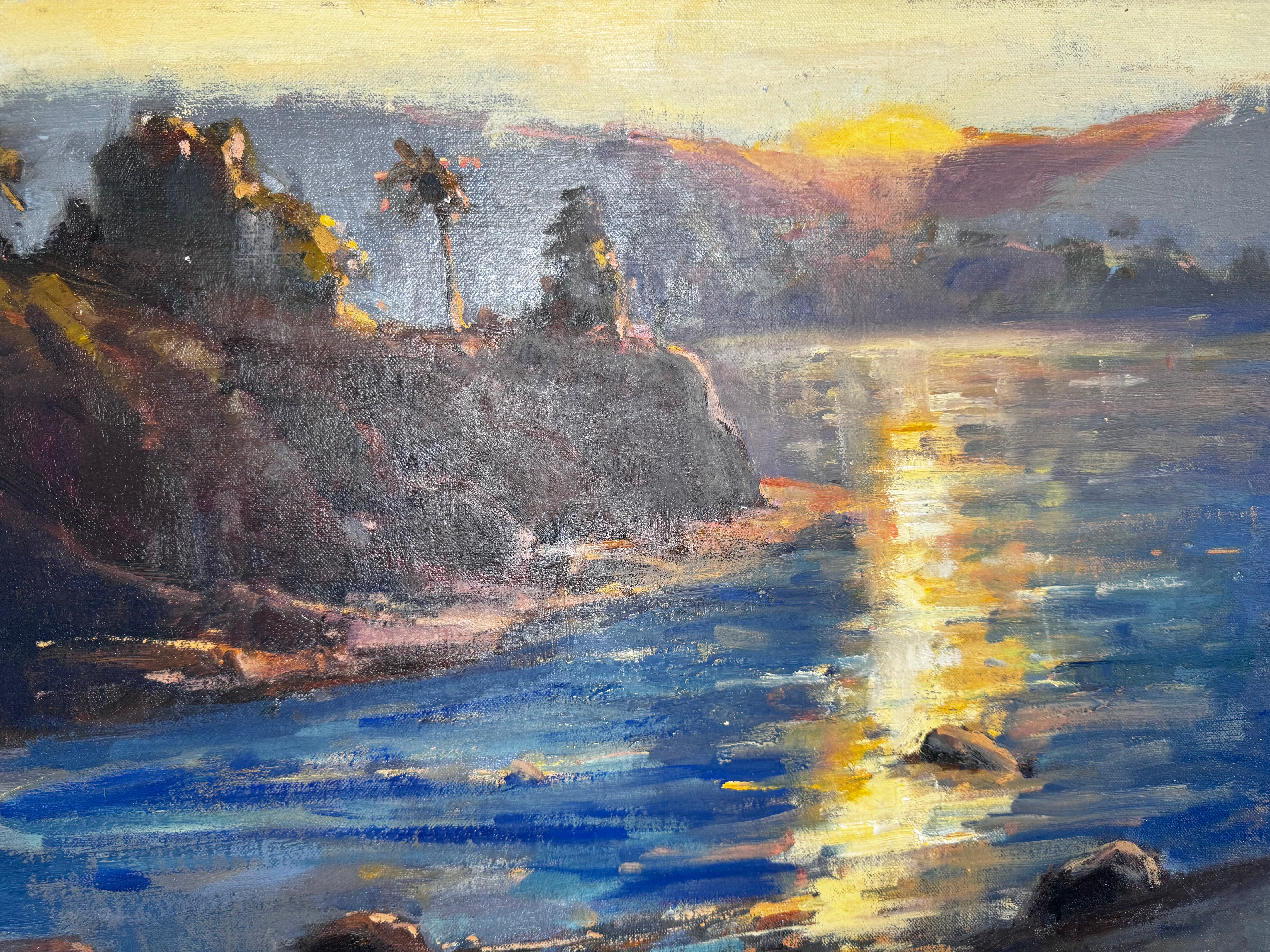One Hundred and Fifteen artwork by John Beard Collection, plein air painting on board sized 16x20