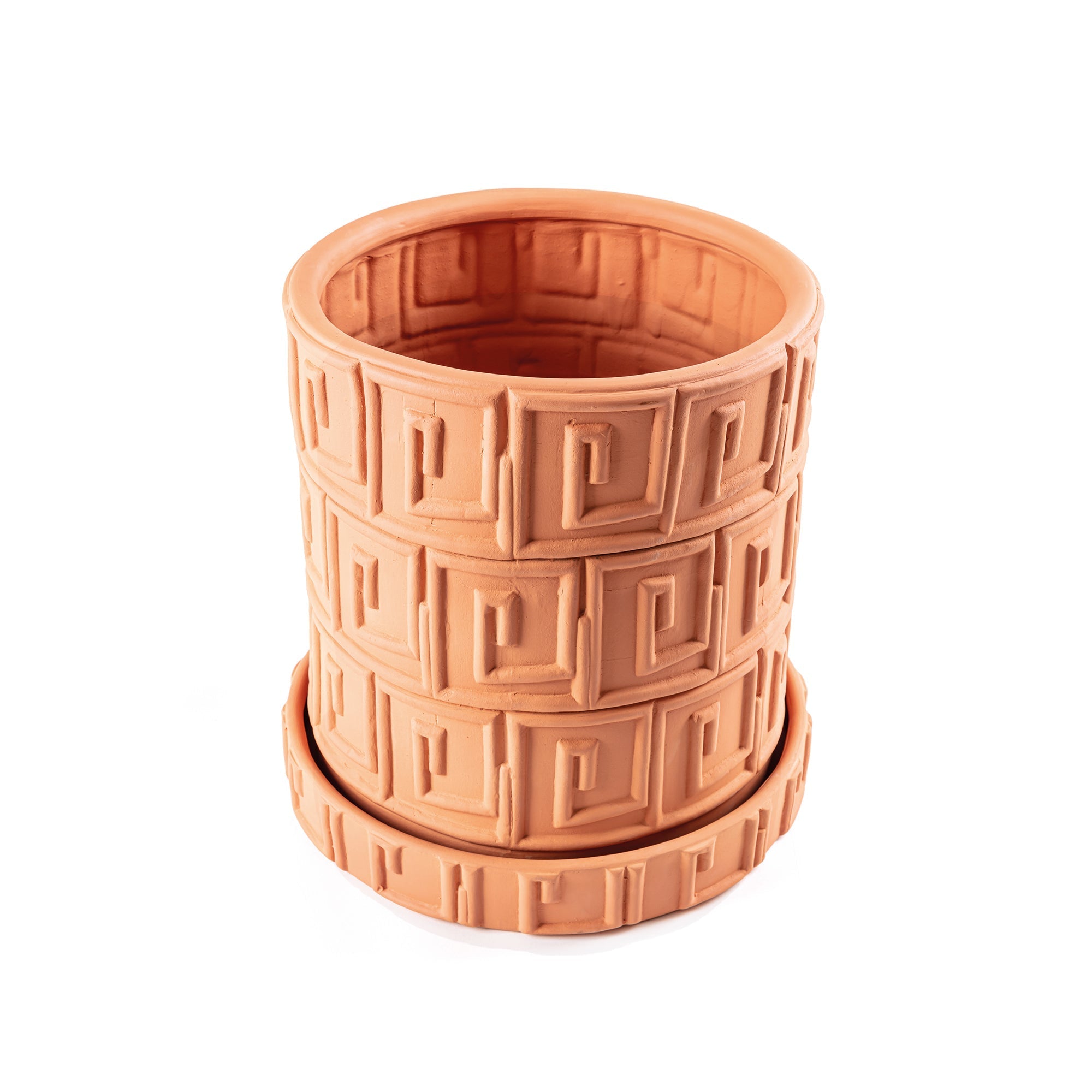 Magna Graecia Terracotta vase Greca detail image - Resin Society