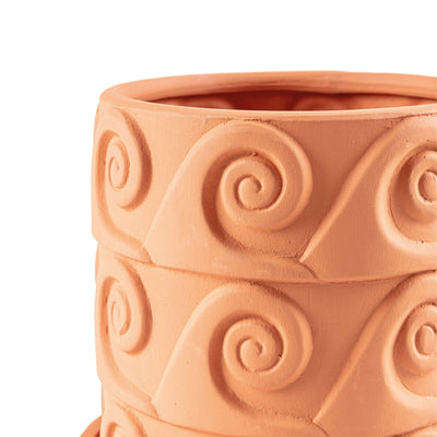 Magna Graecia Terracotta vase Onda detail image - Resin Society