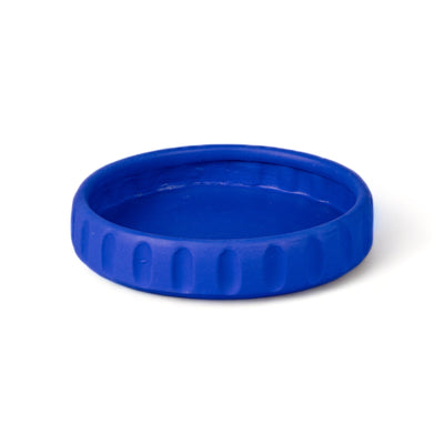 Terracotta Vase with Saucer Dorico Blue by DEKOR - product image 2 for Resin Society