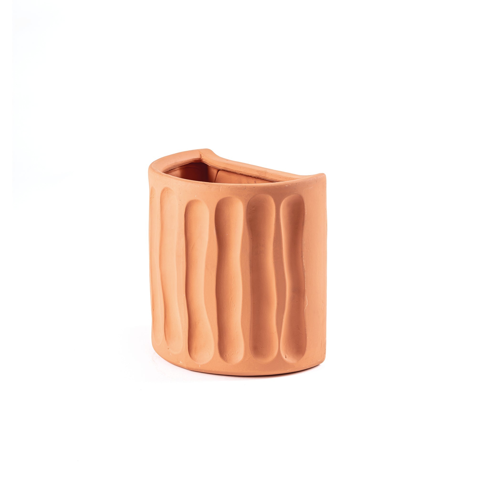 Magna Graecia Terracotta Wall vase Dorico detail image - Resin Society