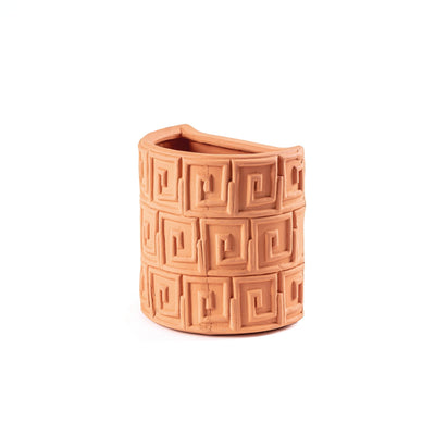 Magna Graecia Terracotta Wall vase Greche detail image - Resin Society