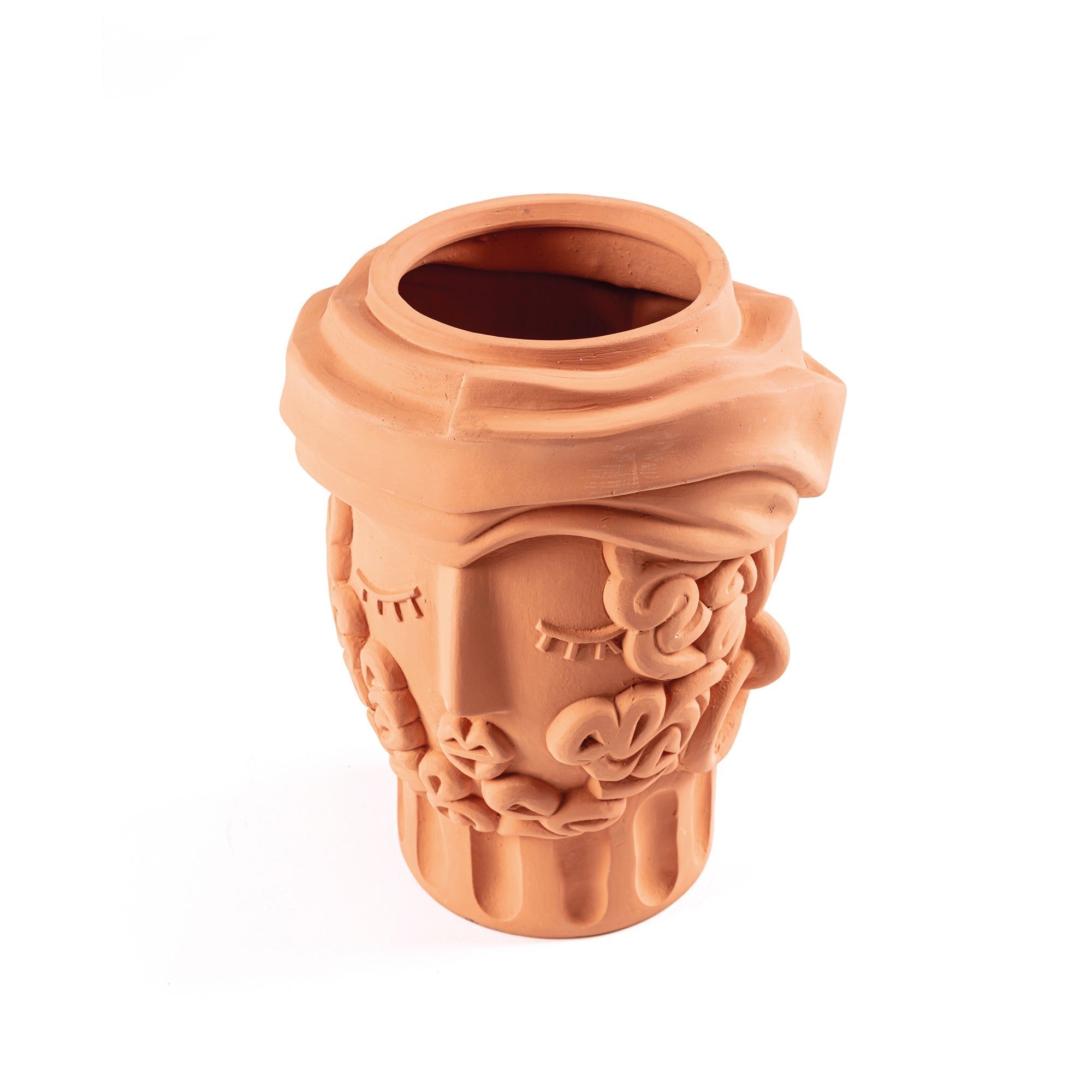 Magna Graecia Terracotta Man detail image - Resin Society