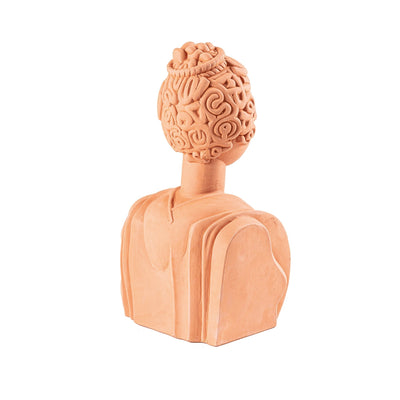 Magna Graecia Terracotta Bust Poppea detail image - Resin Society