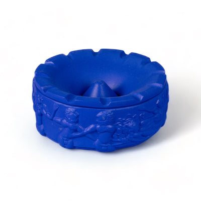 Terracotta Ashtray Dialogues Blue by DEKOR - main product image for Resin Society