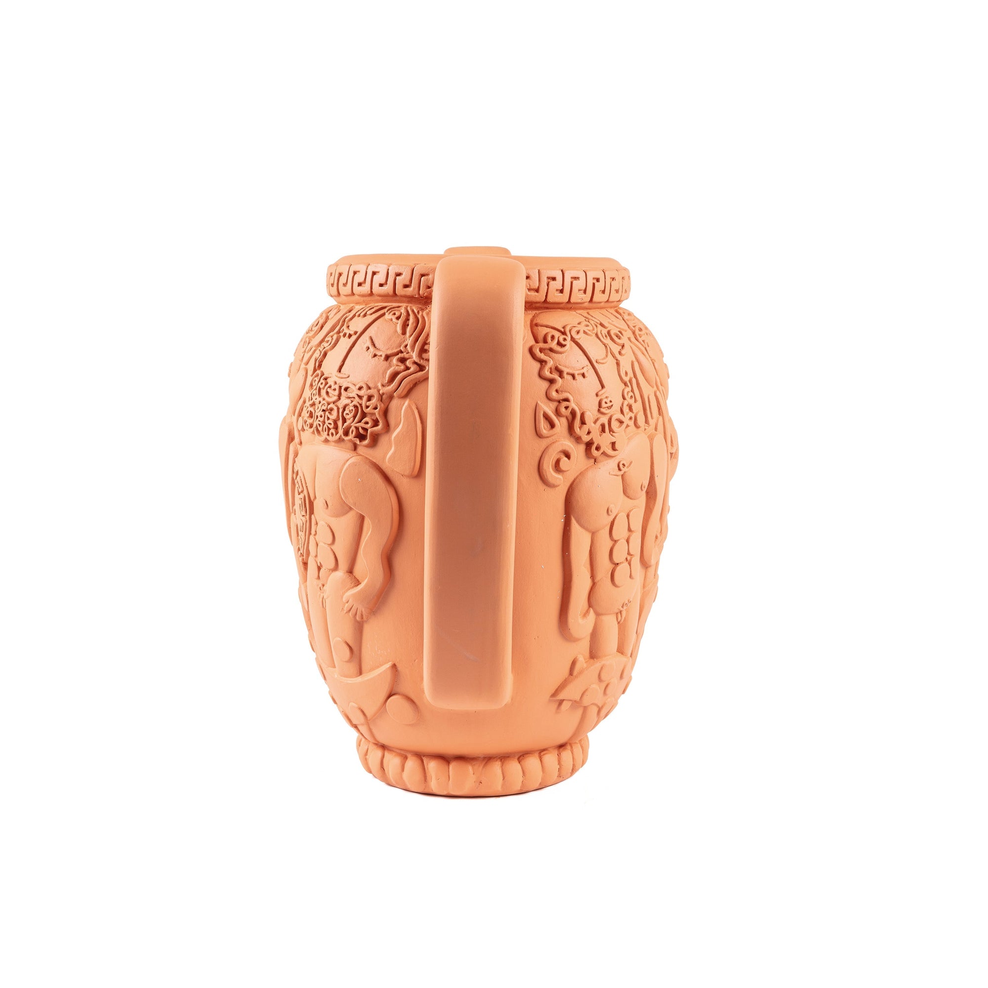Magna Graecia Terracotta Anfora detail image - Resin Society