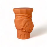 Magna Graecia Terracotta Stool Man detail image - Resin Society