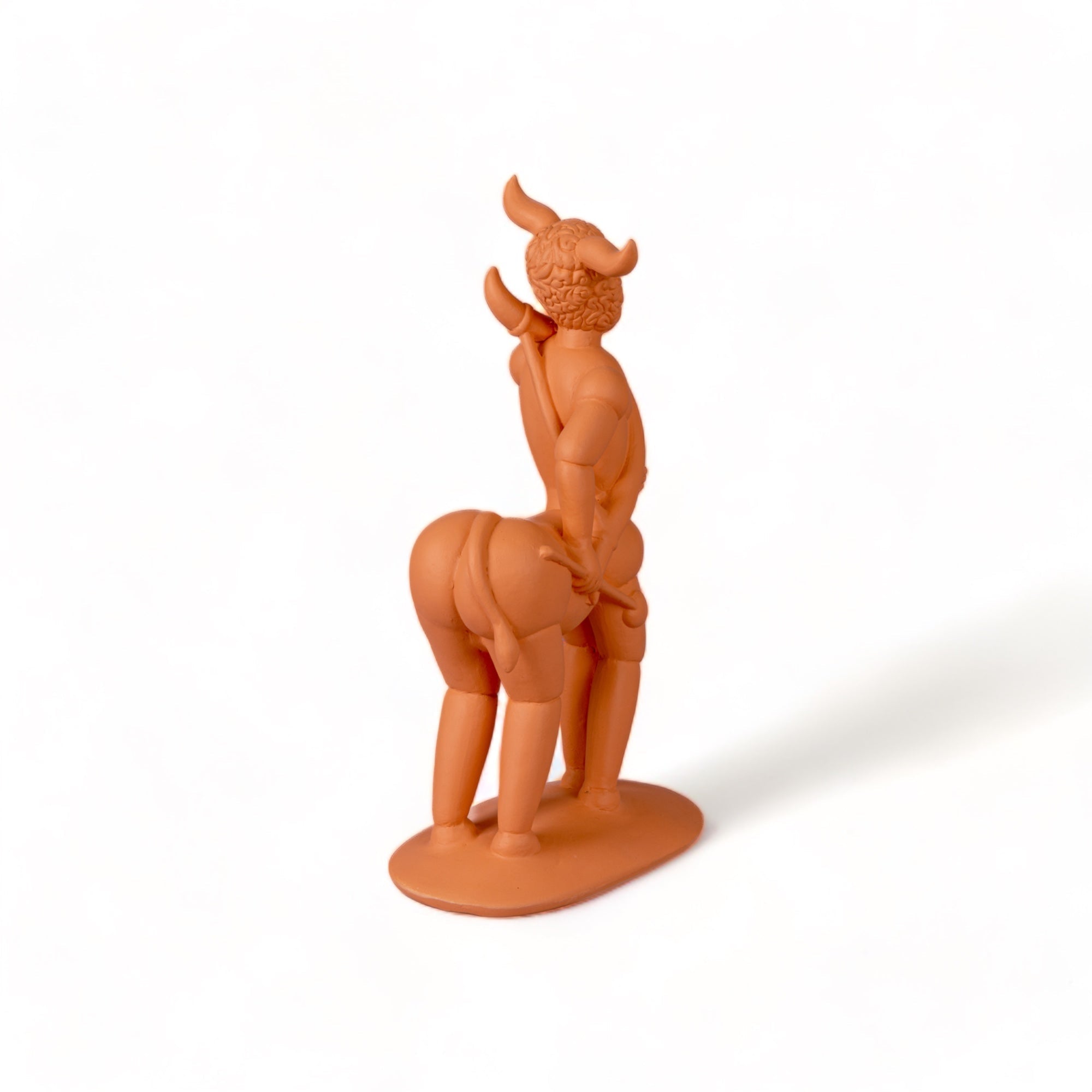Magna Graecia Terracotta statuette - Centauro detail image - Resin Society