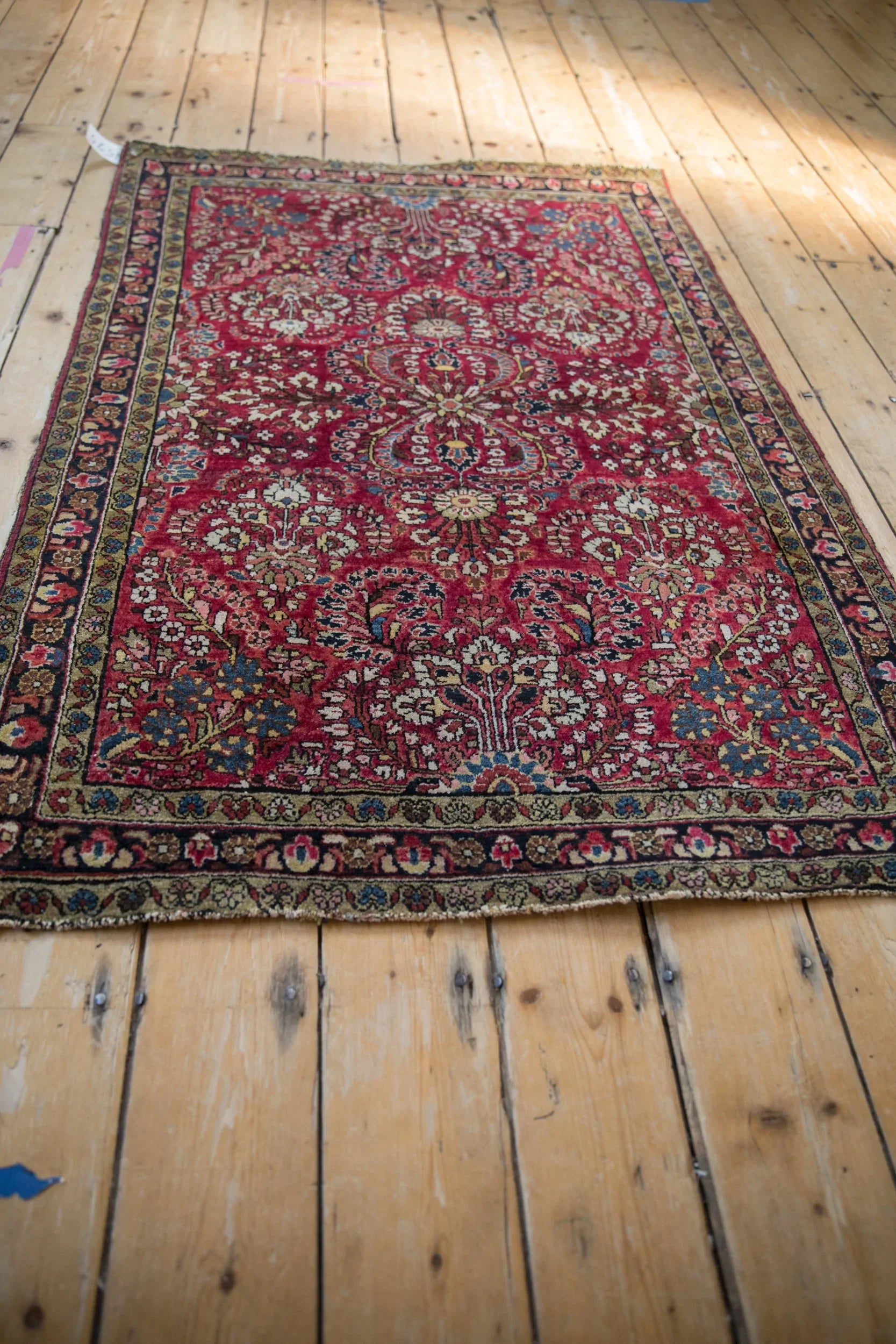 3x5 Antique German Sarouk Rug by Old New House® - product image 6 for Resin Society