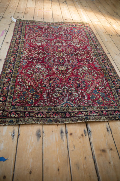 3x5 Antique German Sarouk Rug by Old New House® - product image 6 for Resin Society