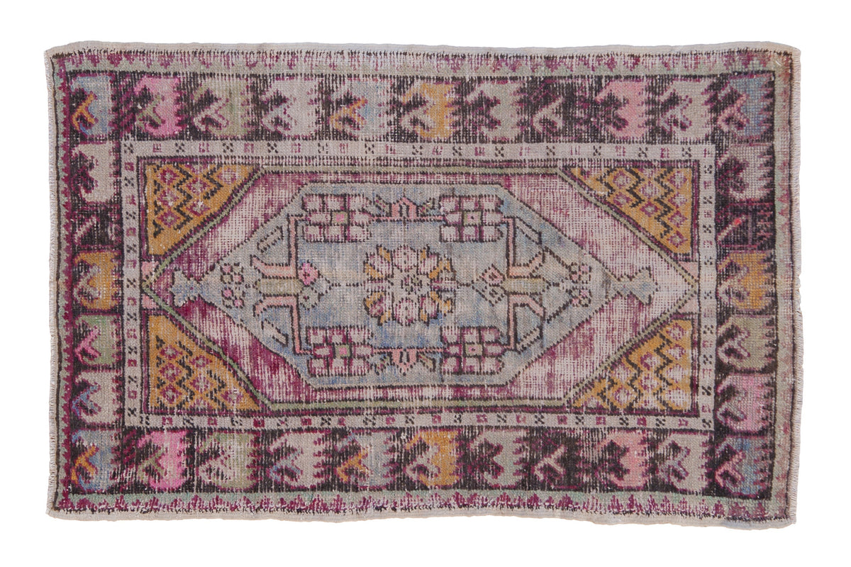 2.5x4 Vintage Distressed Oushak Rug by Old New House® - main product image for Resin Society