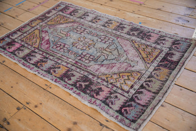 2.5x4 Vintage Distressed Oushak Rug by Old New House® - product image 4 for Resin Society
