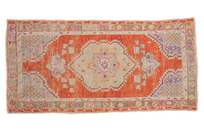 2.5x5 Vintage Distressed Oushak Rug Runner by Old New House® - main product image for Resin Society