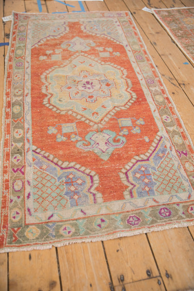 2.5x5 Vintage Distressed Oushak Rug Runner by Old New House® - product image 4 for Resin Society