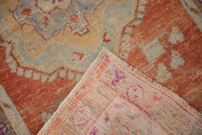 2.5x5 Vintage Distressed Oushak Rug Runner by Old New House® - product image 9 for Resin Society