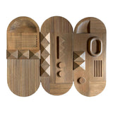 Planos Wooden Wall Art by Diego Olivero Studio from MESO