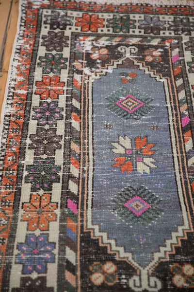 2.5x5 Vintage Distressed Oushak Rug Runner by Old New House® - product image 6 for Resin Society