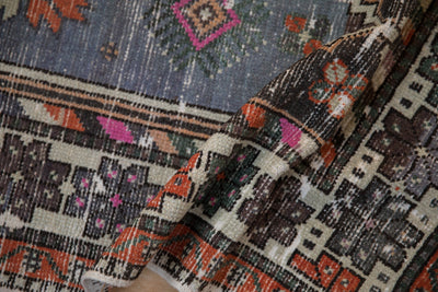 2.5x5 Vintage Distressed Oushak Rug Runner by Old New House® - product image 9 for Resin Society