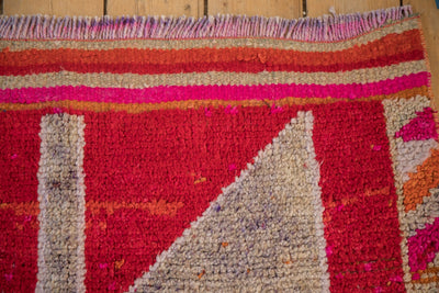 3.5x11 Vintage Distressed Kurd Rug Runner