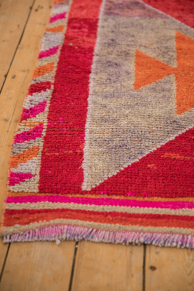 3.5x11 Vintage Distressed Kurd Rug Runner