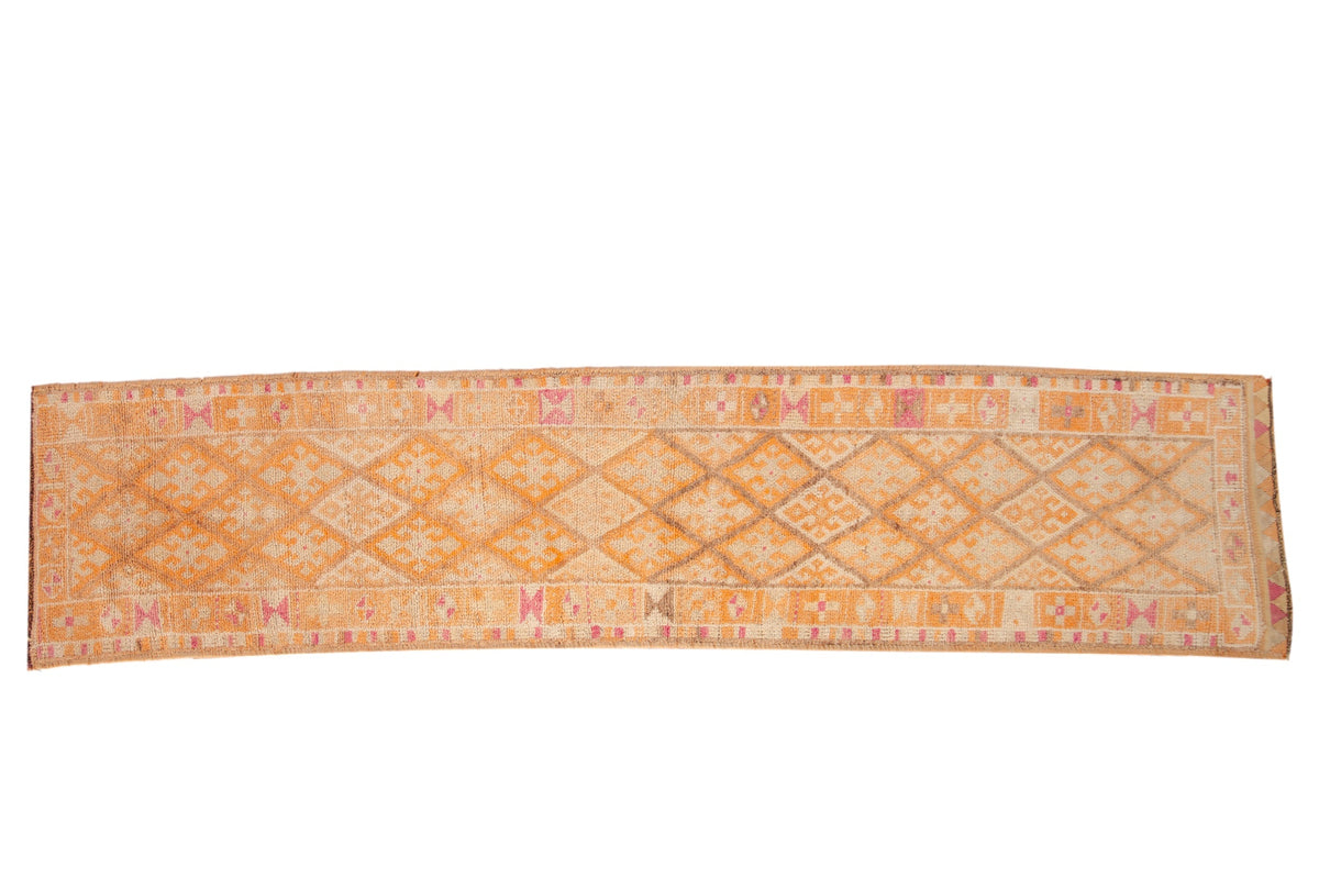 2.5x12 Vintage Distressed Kurd Rug Runner by Old New House® - main product image for Resin Society
