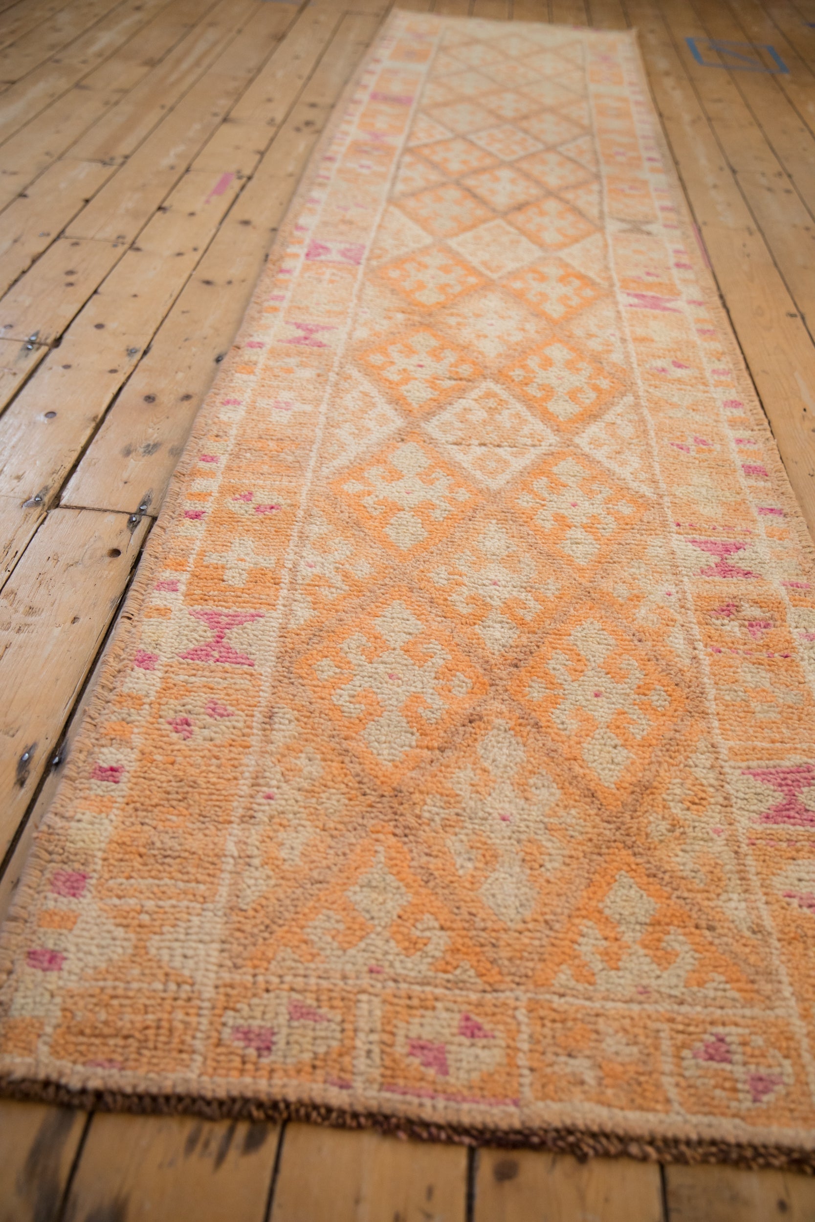 2.5x12 Vintage Distressed Kurd Rug Runner by Old New House® - product image 6 for Resin Society