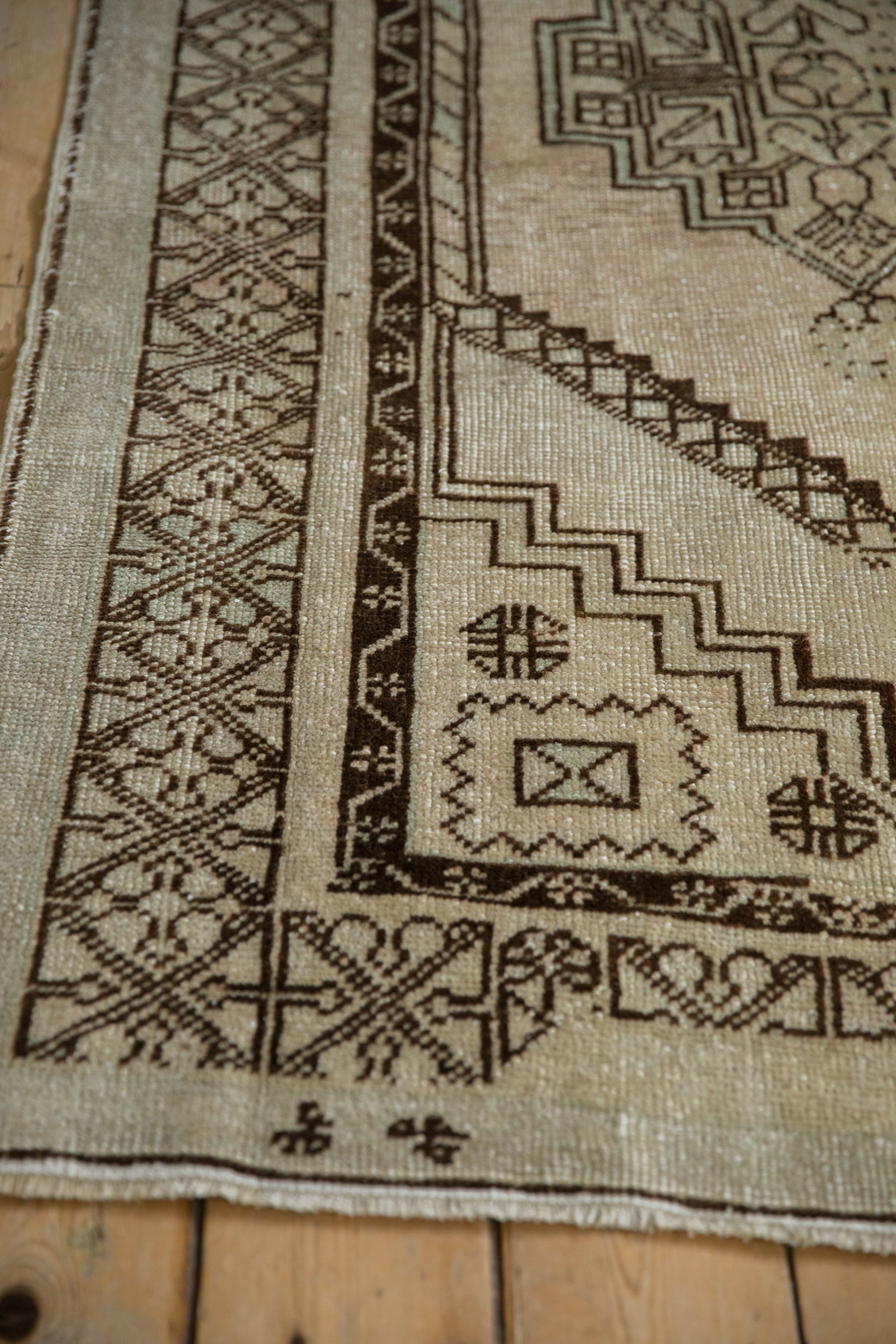 3.5x6.5 Vintage Distressed Oushak Rug