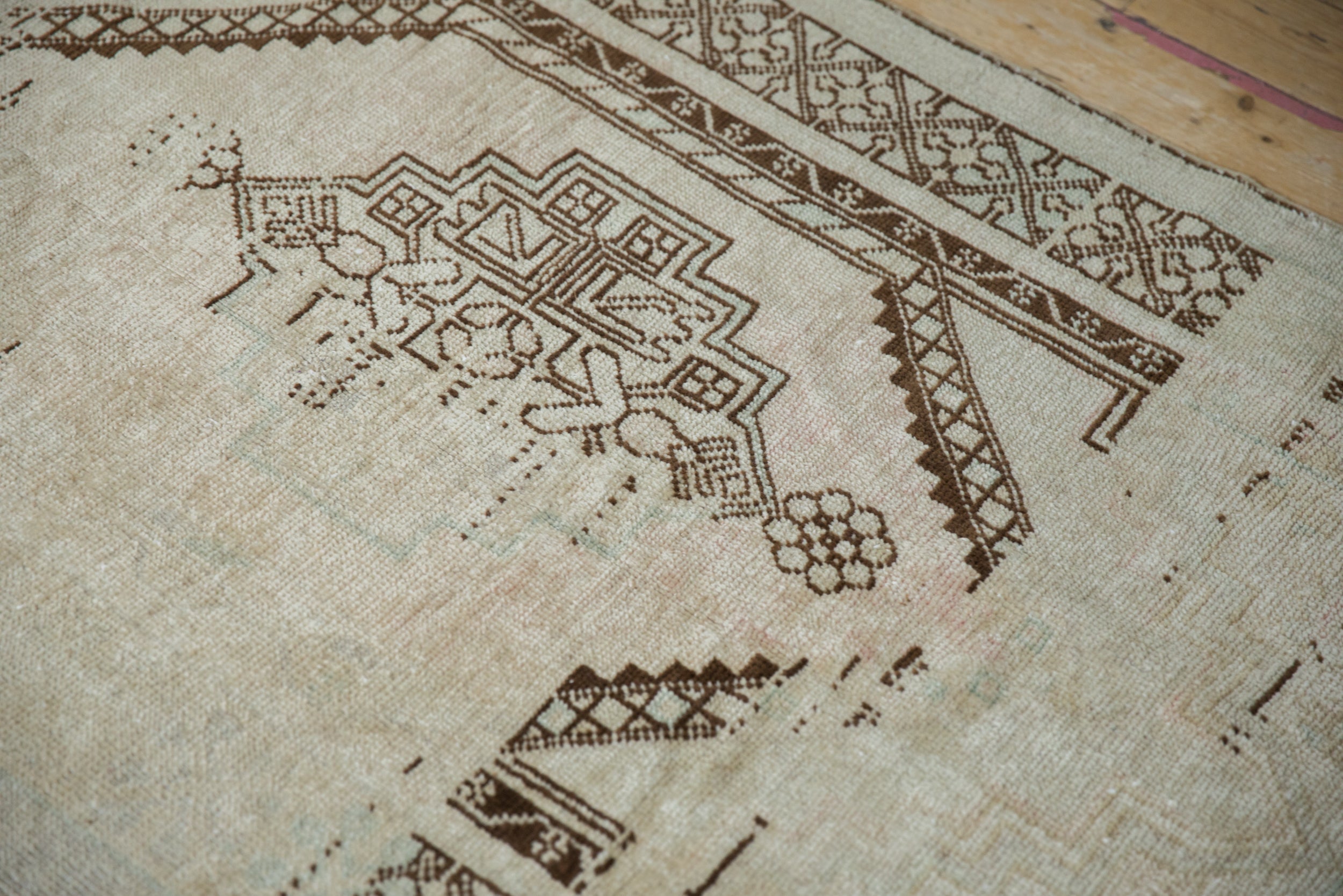 3.5x6.5 Vintage Distressed Oushak Rug