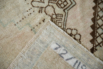 3.5x6.5 Vintage Distressed Oushak Rug