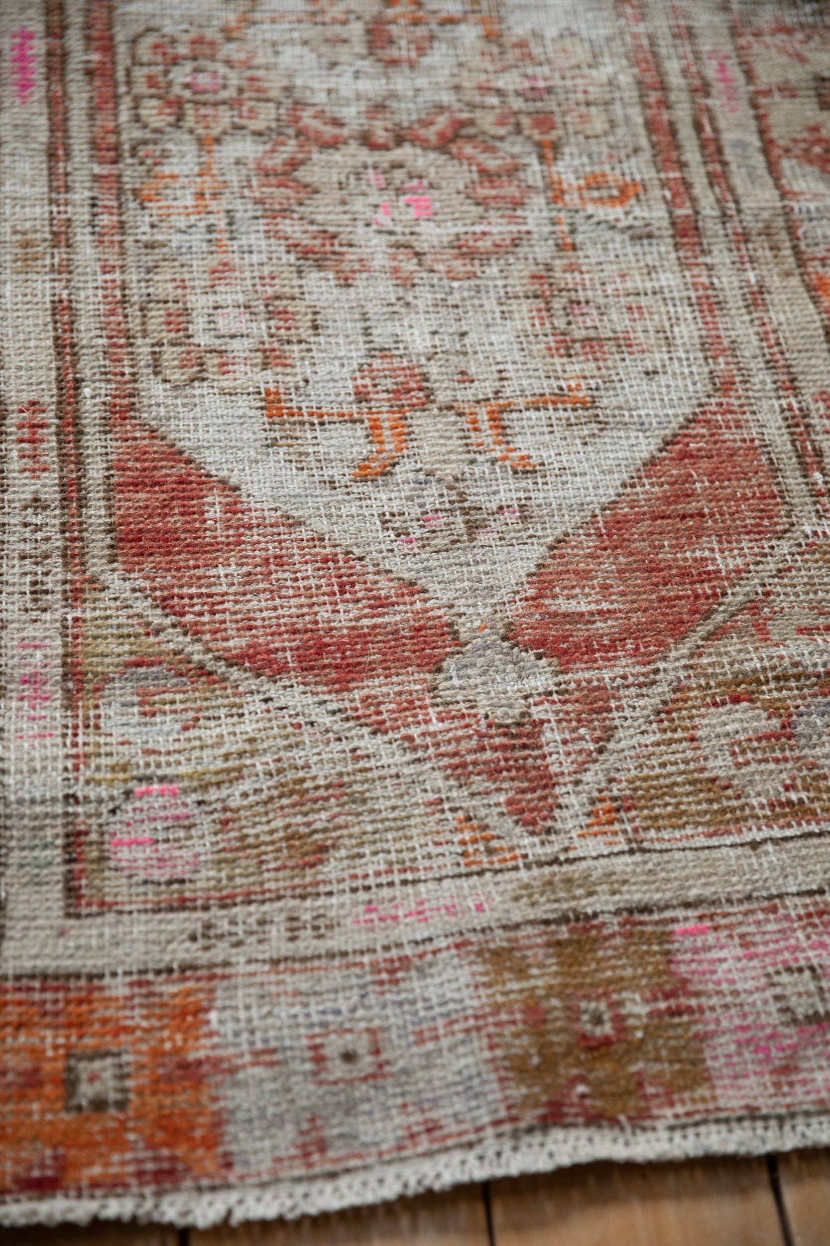 2.5x4 Vintage Distressed Oushak Rug by Old New House® - product image 6 for Resin Society