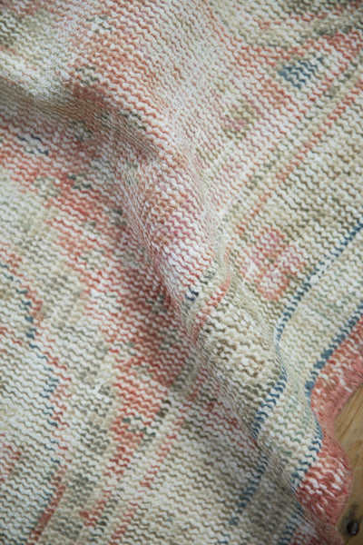 2.5x4 Vintage Distressed Oushak Rug