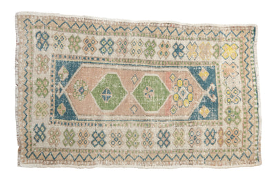 2.5x4 Vintage Distressed Oushak Rug by Old New House® - main product image for Resin Society