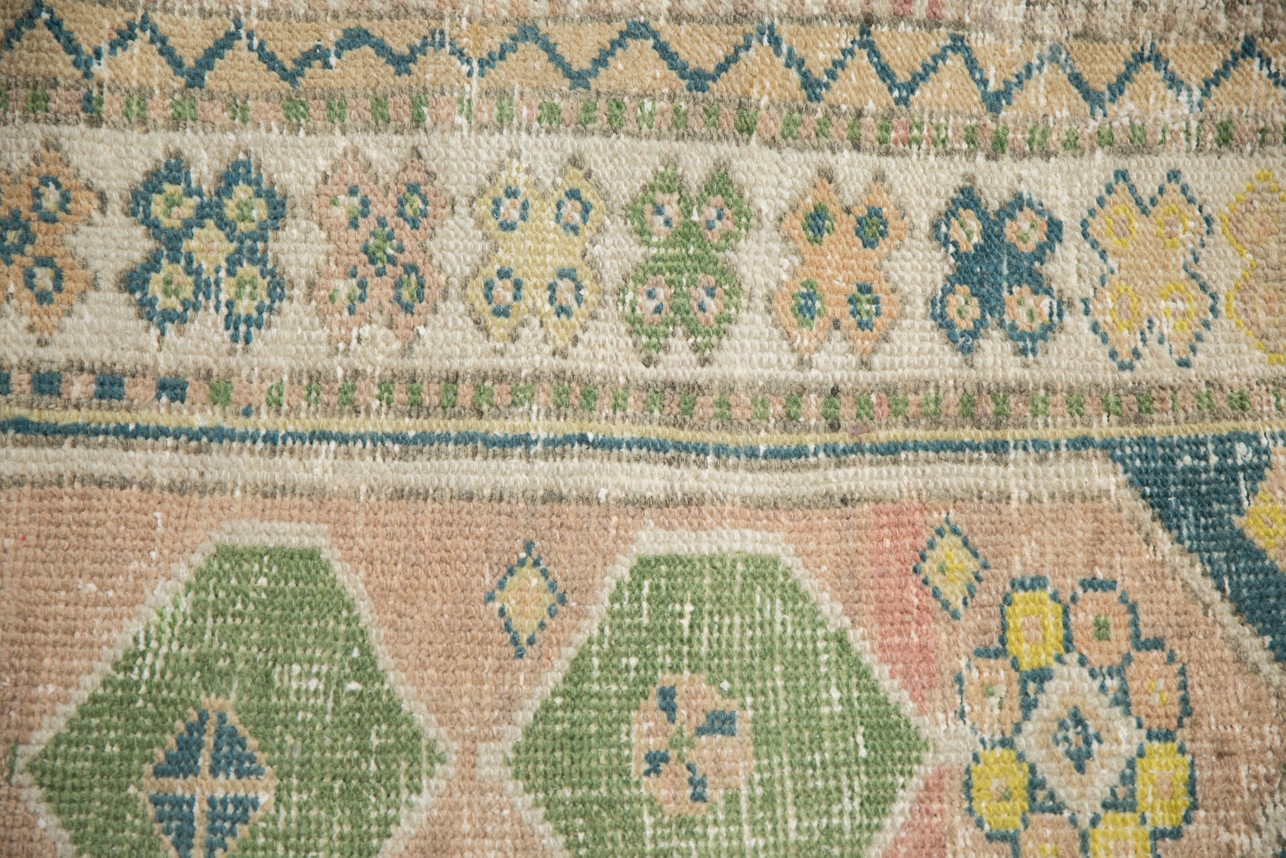 2.5x4 Vintage Distressed Oushak Rug by Old New House® - product image 3 for Resin Society